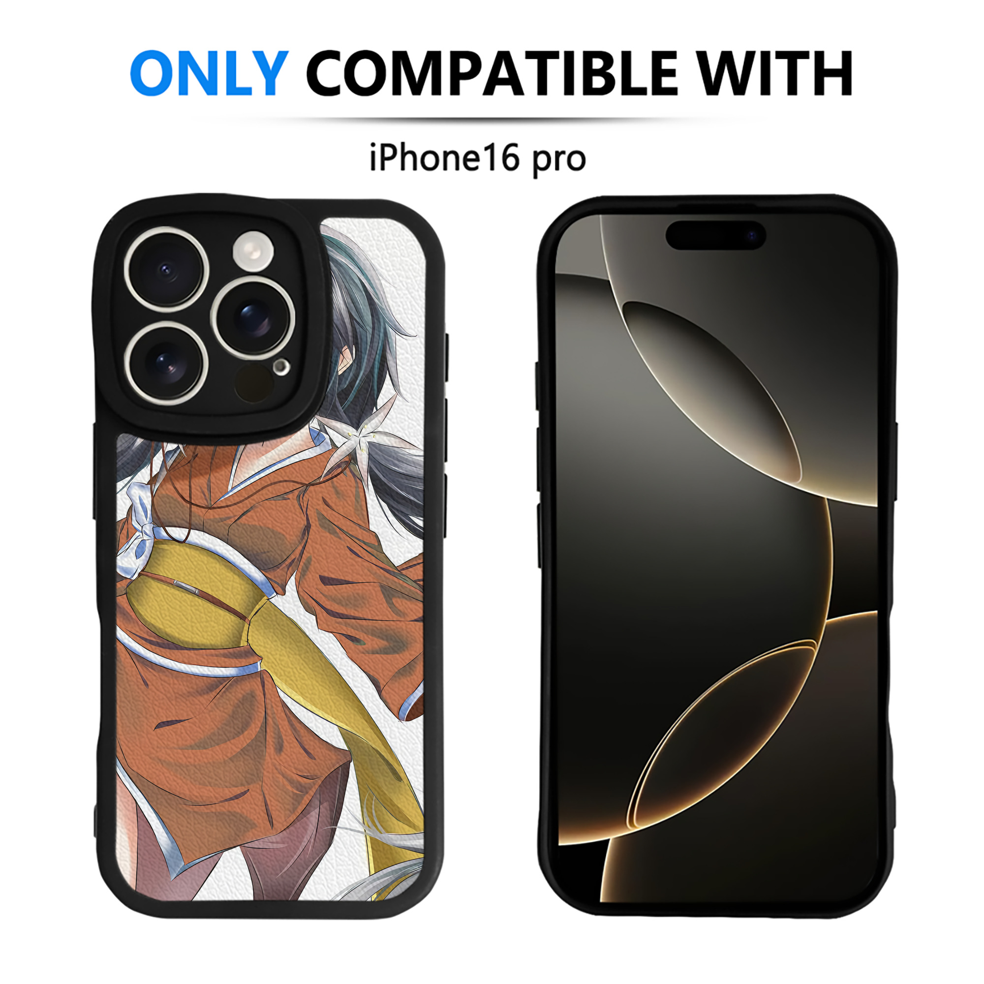 （画像用） 文豪ストレイドッグス Bungo Stray Dogs 【iPhone 16シリーズ対応】シリコンスマホケース（レザー調） 材質：シリコン